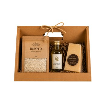 Kit Presente Risoto Artesanal com Visor em Acetato