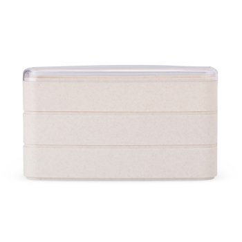 Marmita Palha de Trigo 3 Divisórias