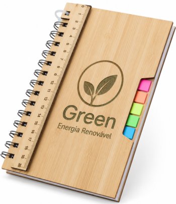 Caderno A5 Bambu