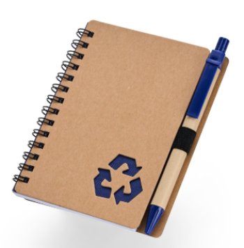 Caderno Ecológico com Caneta